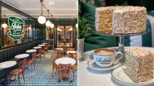 Ralph's Coffee cafe by Ralph Lauren to open at Marina Bay Sands in July