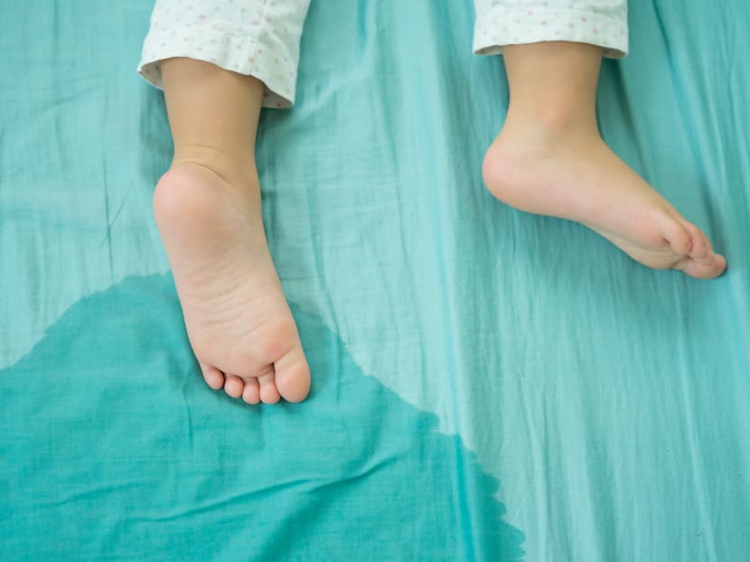 While most children start to grow out of bedwetting from the ages of three to five years old, as many as one in 20 continue to have bedwetting episodes at the age of 10.