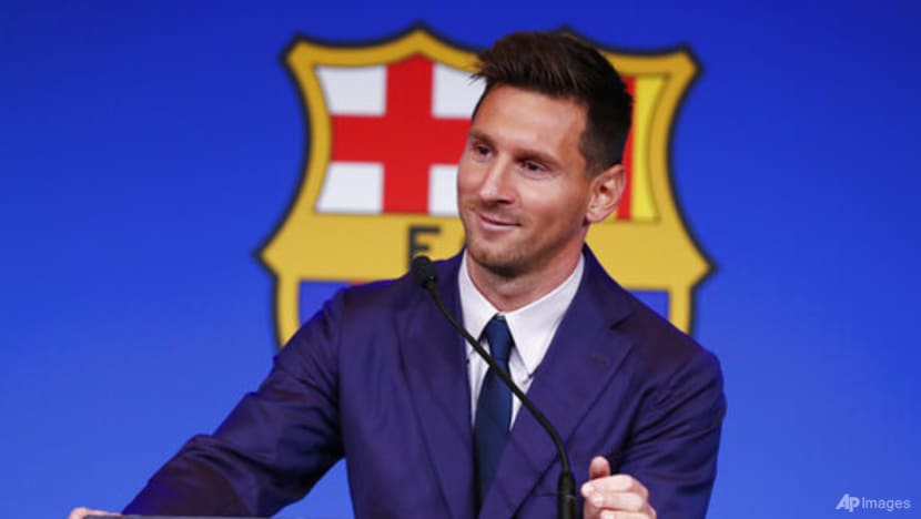 Tearful Messi confirms he is leaving Barcelona, in talks with PSG - CNA