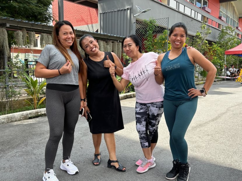 'I’m 43 but I feel 23': How domestic workers in Singapore keep fit on days off