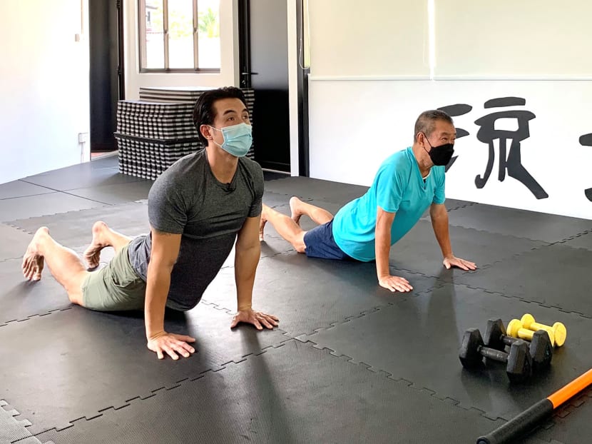 The man behind senior-friendly workout videos in Hokkien, Mandarin and more The man behind senior-friendly workout videos in Hokkien, Mandarin and more