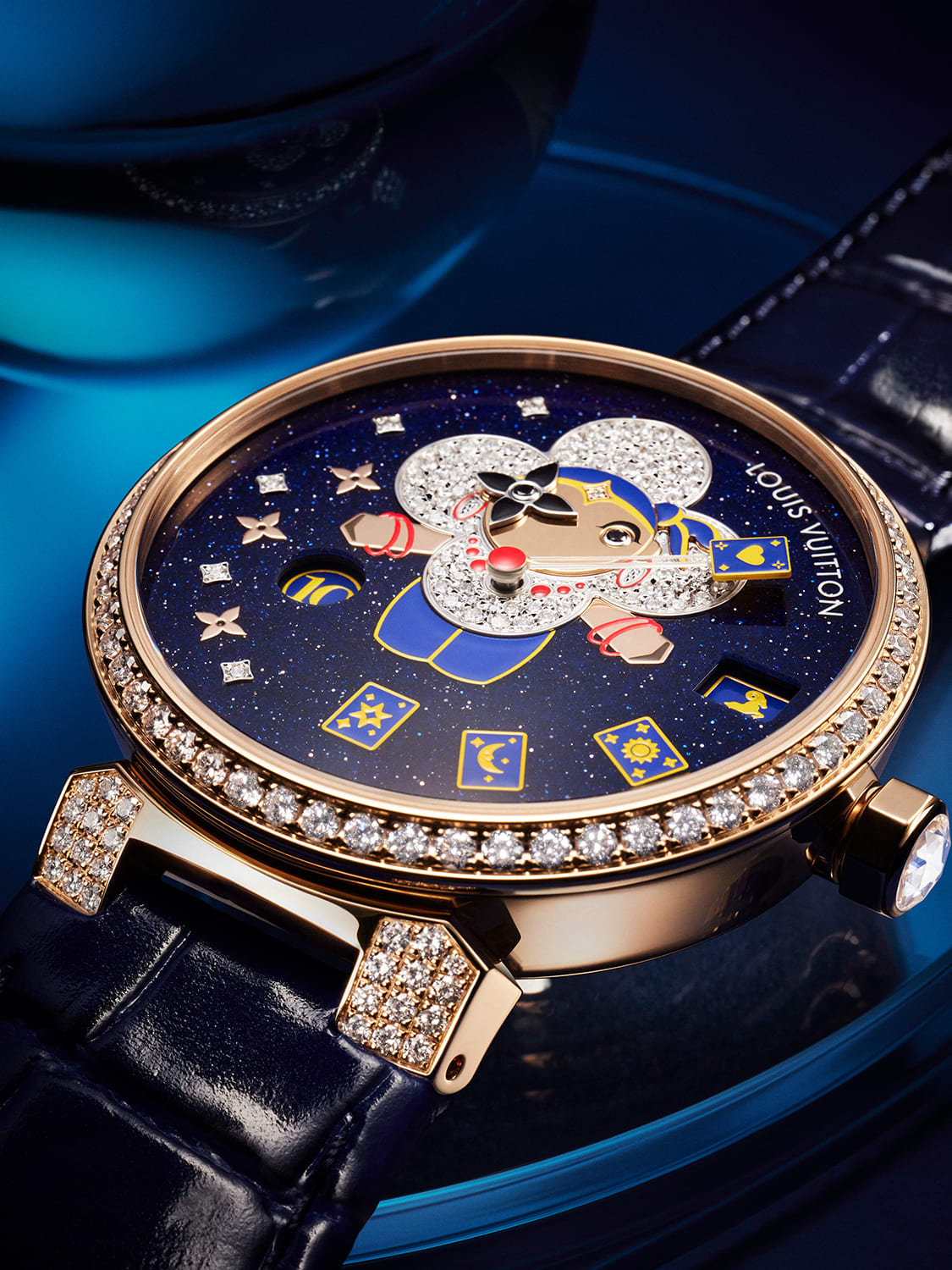 Louis Vuitton: Louis Vuitton Presents Its New Tambour Fiery Heart Automata  Watch - Luxferity