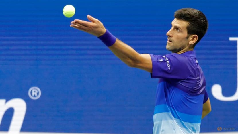 Djokovic takes first unsteady step toward calendar slam Djokovic takes first unsteady step toward calendar slam
