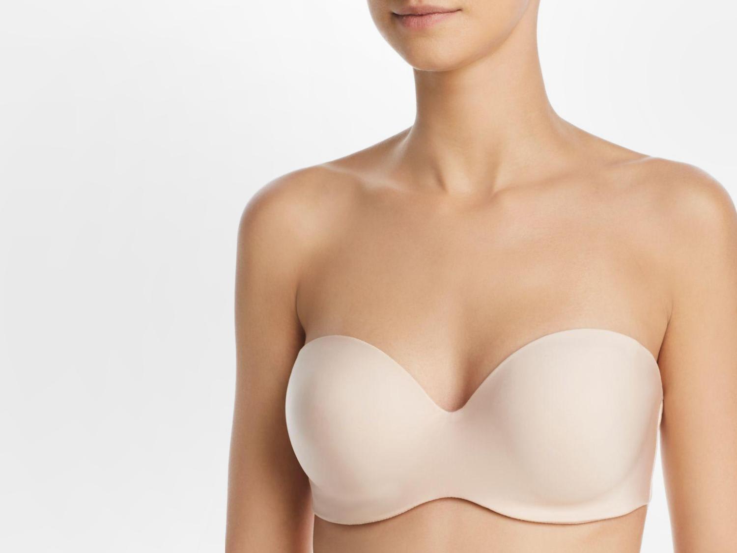 5 best strapless bras for different bust sizes that won't slip or