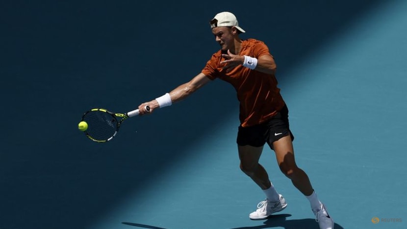 Confident Fritz swats aside Rune to reach Miami quarters Confident Fritz swats aside Rune to reach Miami quarters
