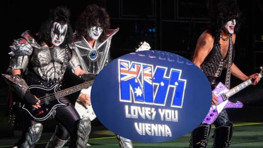 Rockers Kiss Don’t Know Their Geography, Thank Fans In Austria With Australian Flag In Video Message