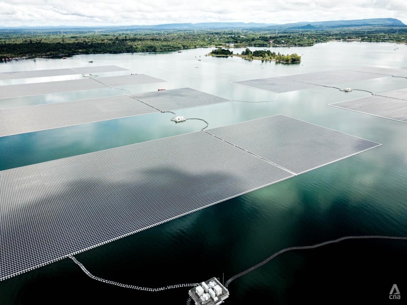 Thailand starts operating massive floating solar panel project as pressure mounts on climate action