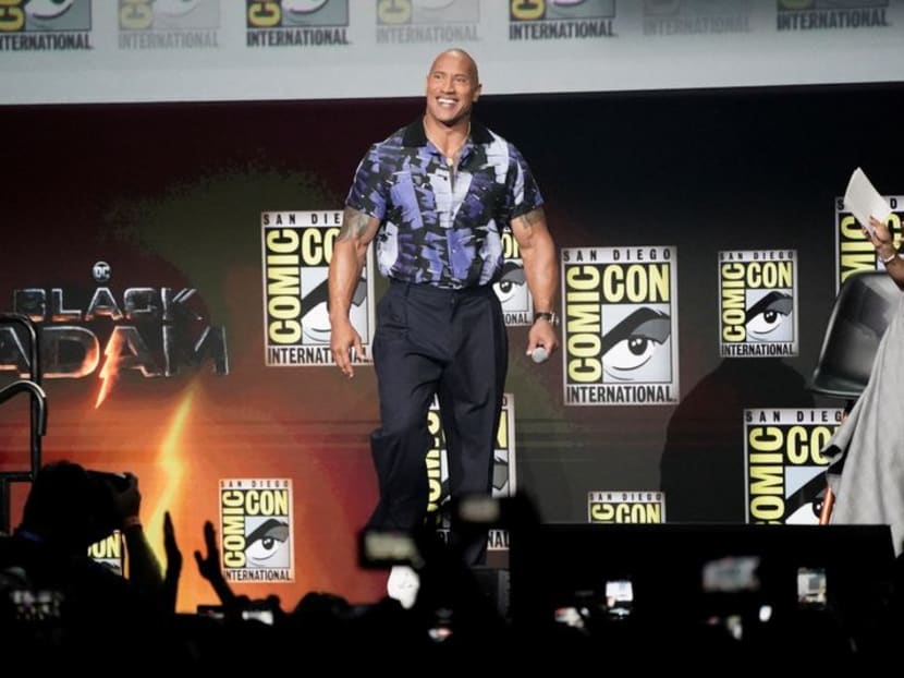 Dwayne Johnson's 10-year quest brings Black Adam to Comic-Con