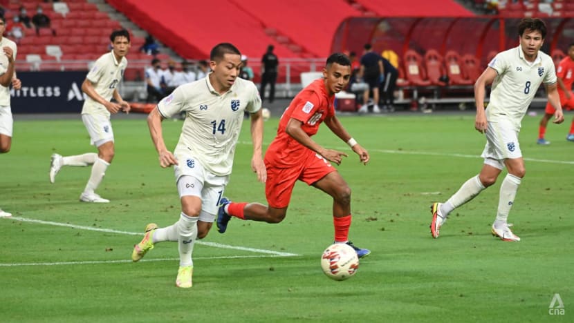 Singapore fall to Thailand in AFF Suzuki Cup clash, finish second in group Singapore fall to Thailand in AFF Suzuki Cup clash, finish second in group