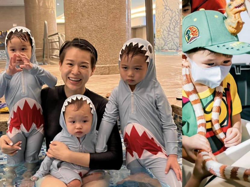 Myolie Wu Threw A Party For Her 3-Year-Old Son And There Were Real Snakes, Chameleons & Other Creepy Crawlies Involved