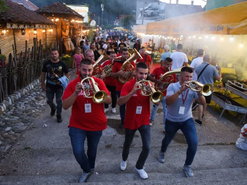 Musicians at Serbian trumpet festival play on despite pandemic Musicians at Serbian trumpet festival play on despite pandemic
