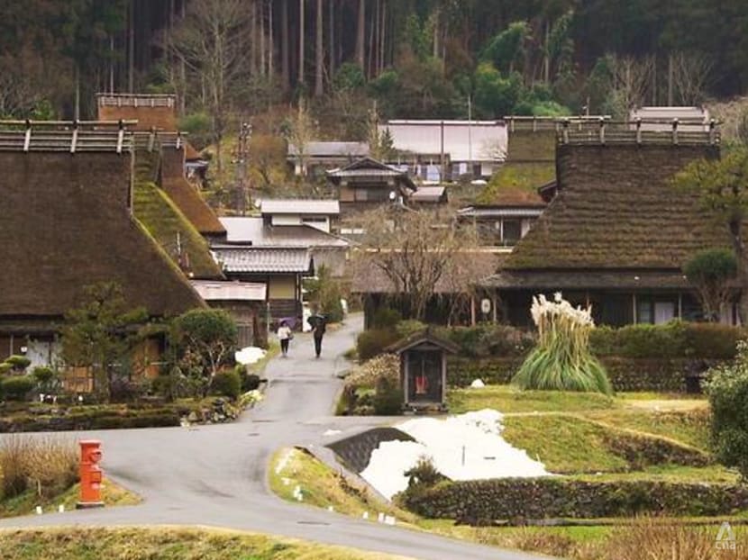 Why are tourists flocking to this Japanese village, which only has two B&Bs?