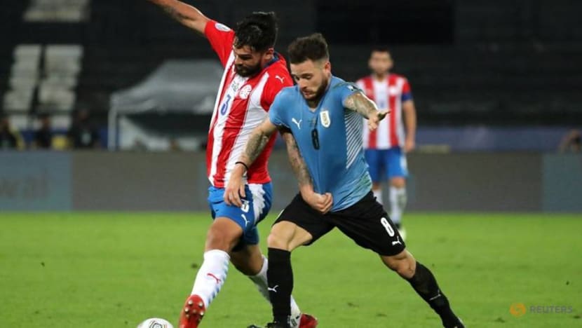 Soccer-Uruguay beat Paraguay 1-0 to set up Colombia Copa America date Soccer-Uruguay beat Paraguay 1-0 to set up Colombia Copa America date