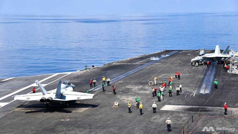 In pictures: On board the USS Ronald Reagan