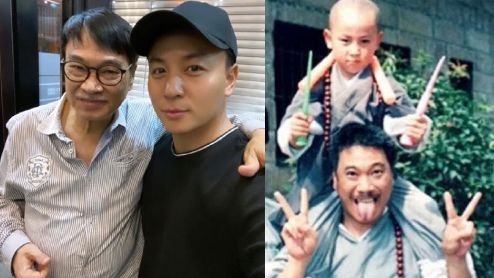 Ng Man Tat And Former Child Star Shi Xiao Long Had A Reunion On Mid-Autumn Festival Ng Man Tat And Former Child Star Shi Xiao Long Had A Reunion On Mid-Autumn Festival