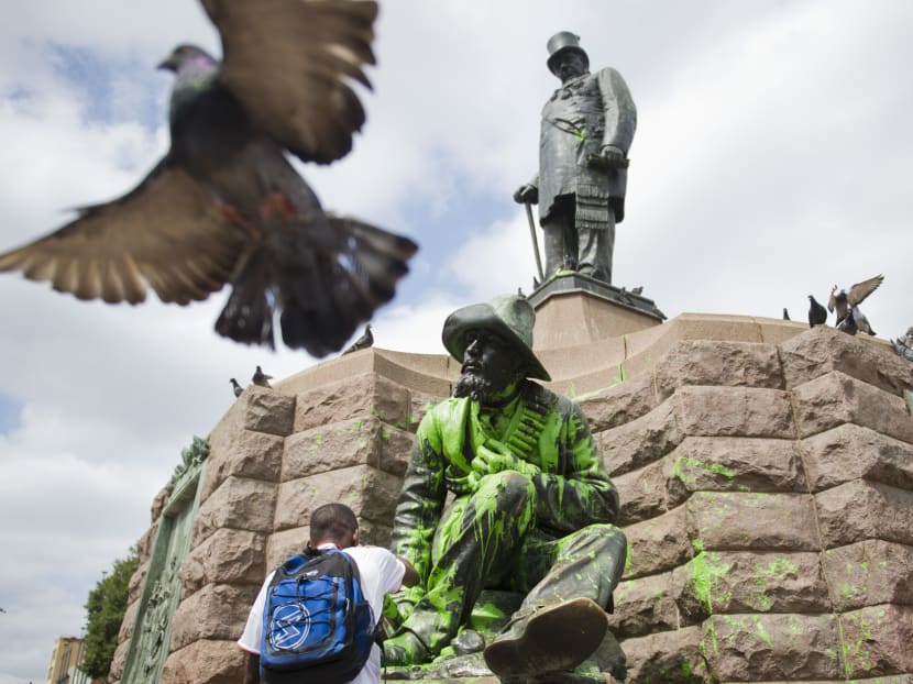 From monarchs to Gandhi, South African statues vandalised