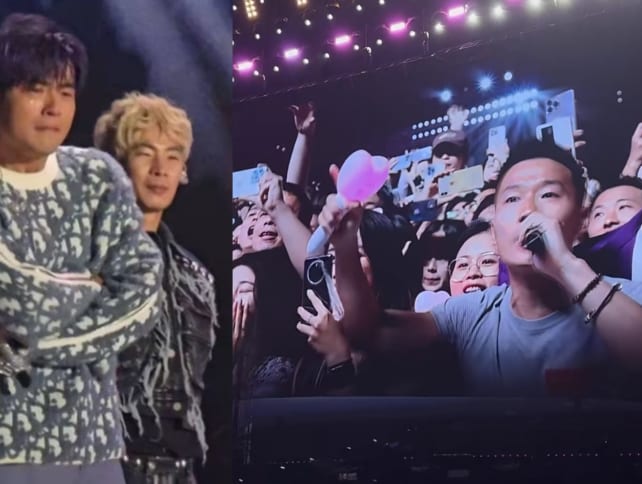 Male fan moves Jay Chou to tears with heartfelt confession during concert: 'I really think you are so handsome'