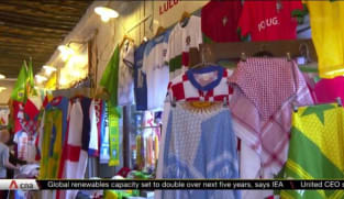 World Cup fans in Qatar enjoy unique experiences and merchandise | Video
