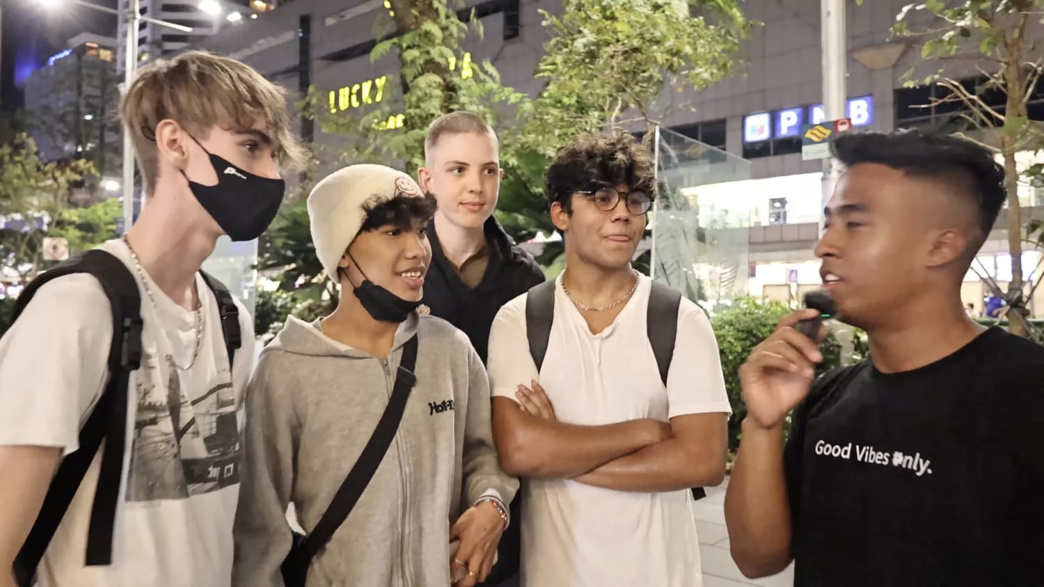 Four young men interviewed by a TikTok content creator have received flak from social media users for their views on dating preferences.