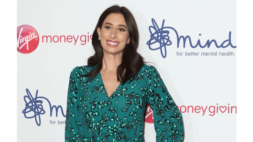 Stacey Solomon stays fit with housework Stacey Solomon stays fit with housework