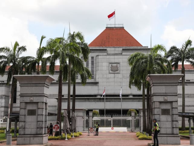 A view of the Parliament House in the City Hall area.