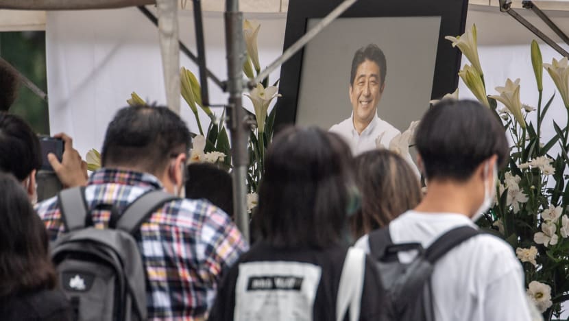 Jepun biaya AS$1.83 juta untuk pengebumian negara mantan PM Shinzo Abe Jepun biaya AS$1.83 juta untuk pengebumian negara mantan PM Shinzo Abe