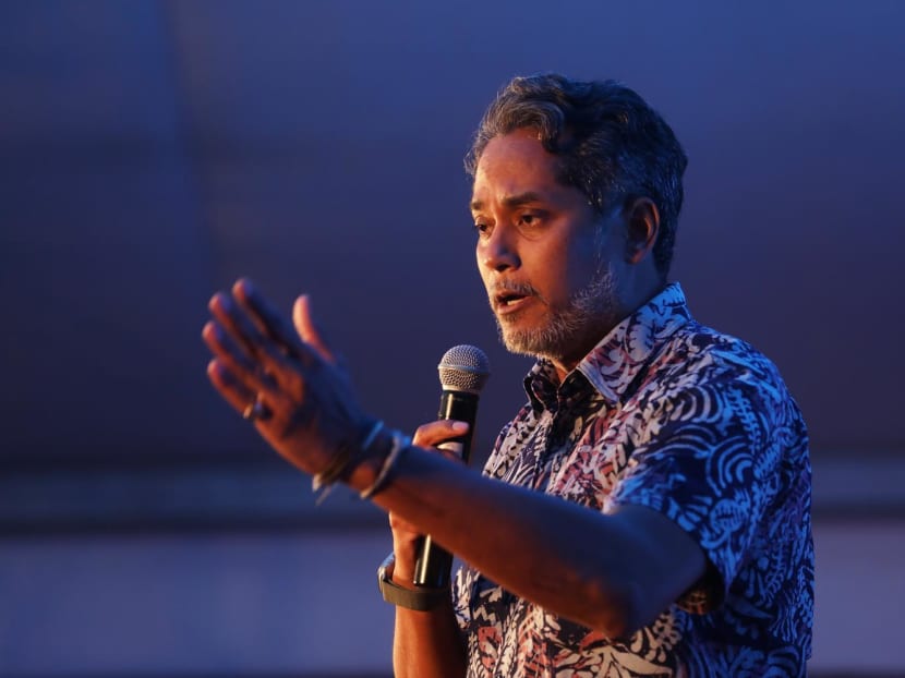 Mr Khairy Jamaluddin speaks during an election campaign rally on the outskirts of Kuala Lumpur in 2022.