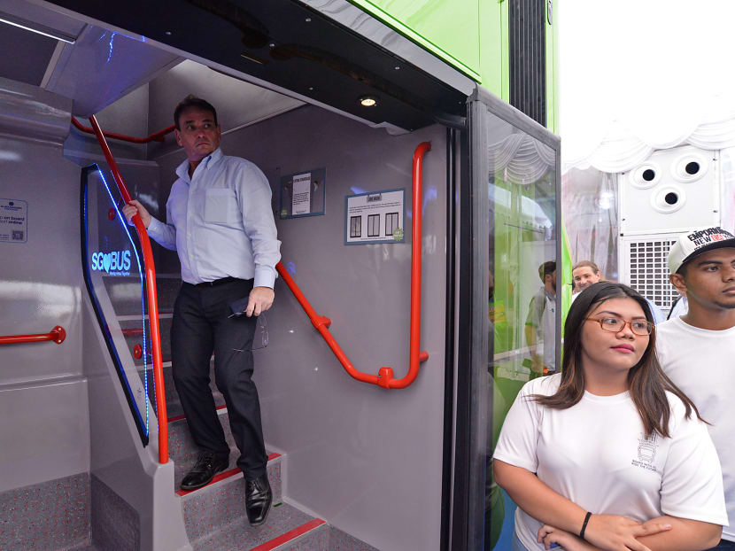 New double-decker buses to have two exits, two staircases