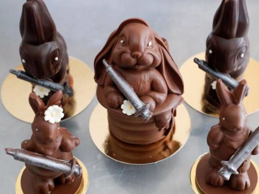Hungarian chocolatier's vaccine bunnies offer hope for Easter Hungarian chocolatier's vaccine bunnies offer hope for Easter