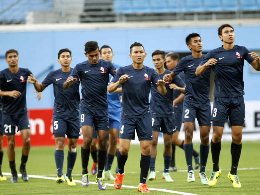 The letter writer asks whether the FAS should even be running its own clubs such as the LionsXII, instead of concentrating on the national team (picture). TODAY File Photo