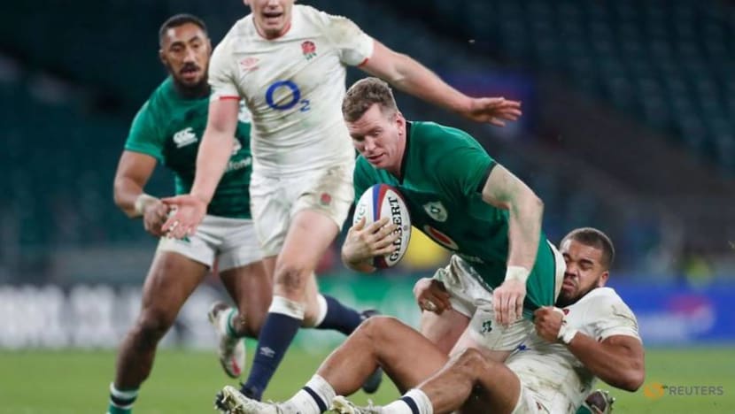 Rugby-Spectacular May try helps England see off Ireland Rugby-Spectacular May try helps England see off Ireland