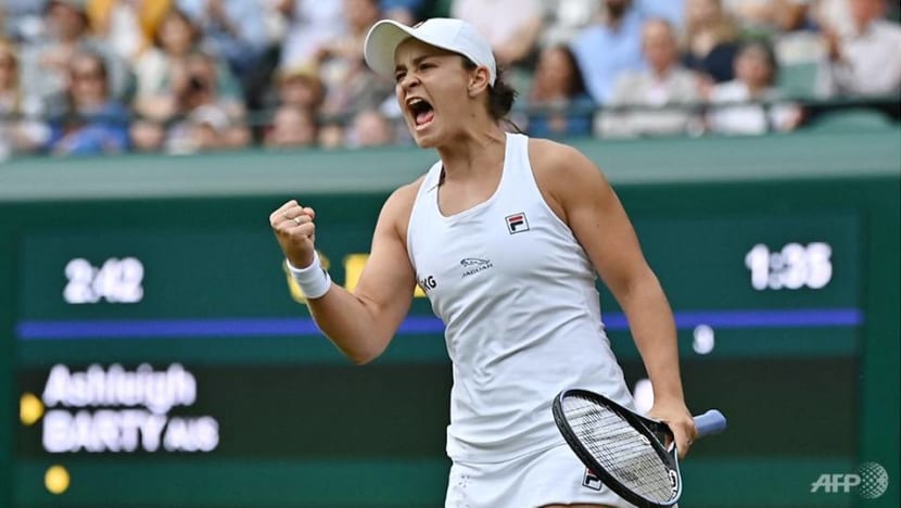 Tennis: Barty survives Krejcikova test to finally reach Wimbledon quarters Tennis: Barty survives Krejcikova test to finally reach Wimbledon quarters
