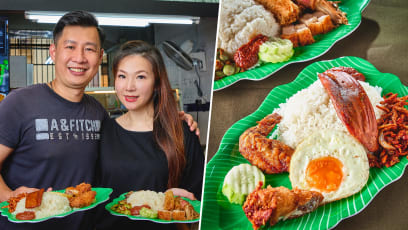 Sales Director Who Used To Earn “Six Figures A Year” Now Sells Nasi Lemak From $3.80