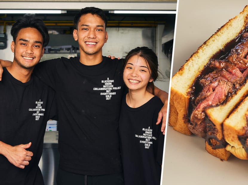 Ex-assistant chef at 3-Michelin-starred Zen serves great steak sando at hawker stall 