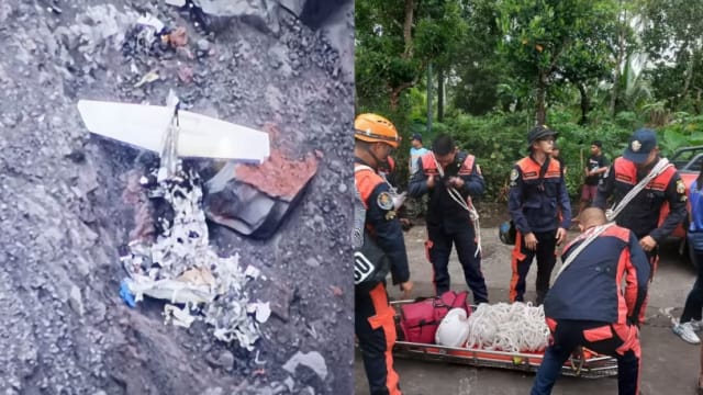 失联菲律宾飞机相信已经坠毁 机上四人仍未被寻获