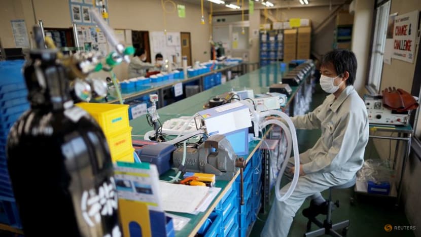 Japan factory mood brightens in April, outlook flat - Reuters Tankan