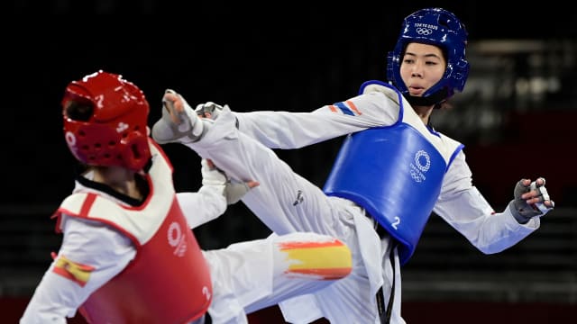 泰国选手踢出泰国史上首枚跆拳道金牌