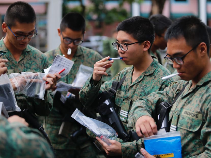 Cases of soldiers suffering heat strokes — which is more serious — have fluctuated, though the number have gone up from zero to five in the last three years. Cases of soldiers suffering heat strokes — which is more serious — have fluctuated, though the number have gone up from zero to five in the last three years.