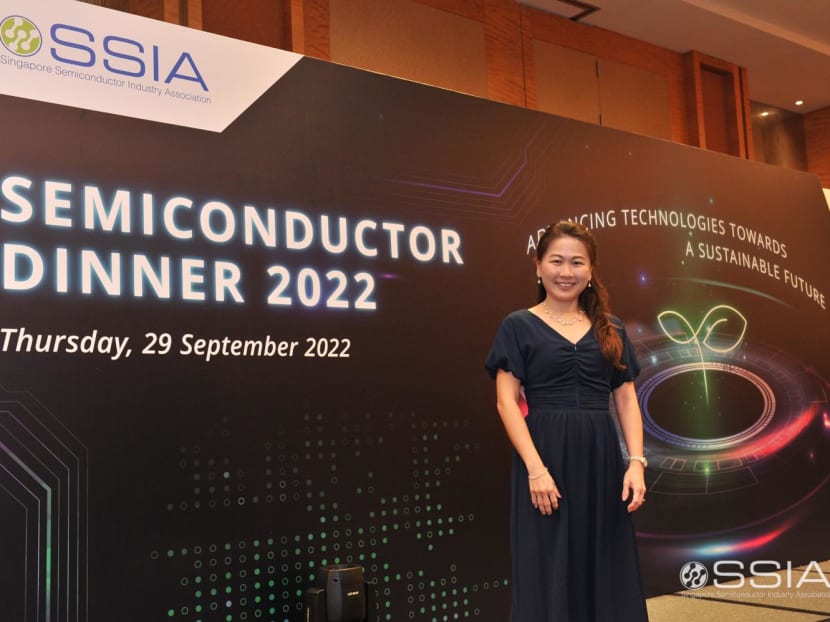 Ms Julie Koh as part of the team which organised the Singapore Semiconductor Industry Association Summit and Semiconductor Dinner 2022 that was attended by industry leaders, agencies and Institutes of Higher Learning. Ms Julie Koh as part of the team which organised the Singapore Semiconductor Industry Association Summit and Semiconductor Dinner 2022 that was attended by industry leaders, agencies and Institutes of Higher Learning.