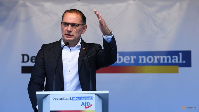 Pranksters target German far-right party with election campaign stunt Pranksters target German far-right party with election campaign stunt