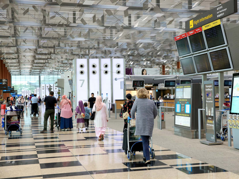 Travellers at the departure hall of Changi Airport’s Terminal 3. More than ever, passengers must pay attention to what they are getting for the fares they pay. TODAY file photo