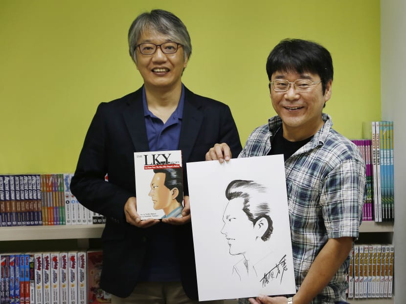 Mr Lee Kuan Yew - now manga hero