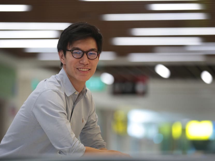 SMU business graduate Ronnie Lee, 26, has been working at Google as a business analyst since February. Photo: Jason Quah/TODAY