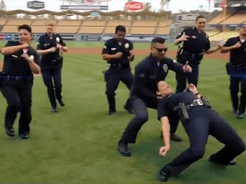 Gallery: Online dance craze sweeps police departments across US