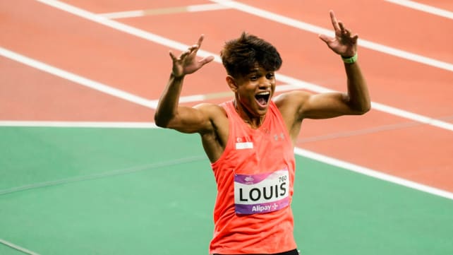 Singapore sprinter Marc Brian Louis smashes UK Shyam’s 22-year 100m national record at Asian Games