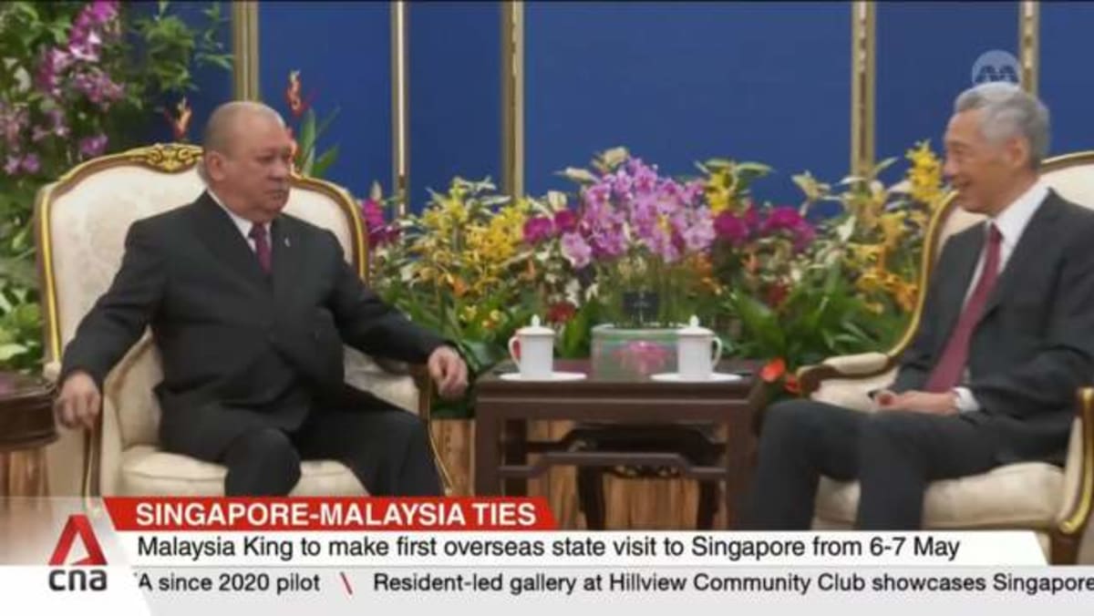 马来西亚国王将对新加坡进行首次海外国事访问-CNA
