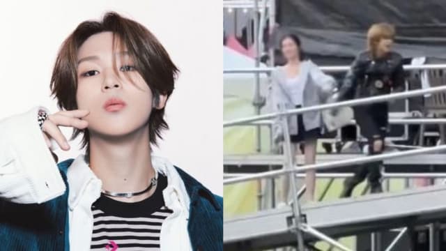 韩国饶舌歌手唱一半冲后台亲女友　视频曝光粉丝气炸
