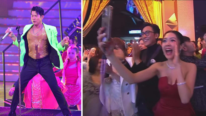 Aaron Kwok, 57, Leaves Celebs Star Struck At TVB Anniversary Gala Show