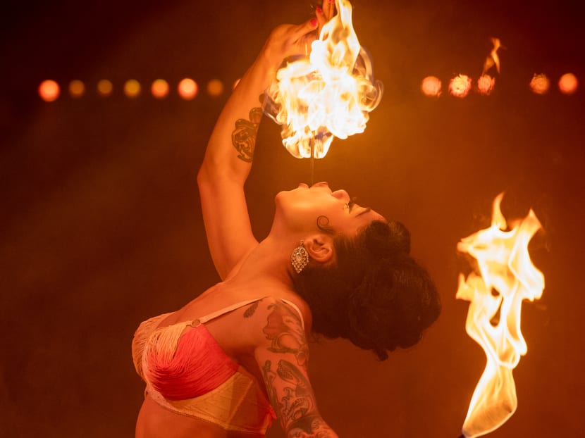 Fire-breathing, sword-swallowing fun: The circus cabaret comes to Marina Bay Sands 