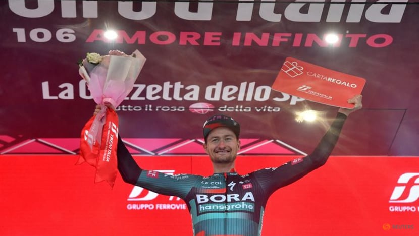 German Denz takes second stage win at Giro, Armirail leads